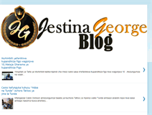 Tablet Screenshot of jestina-george.com